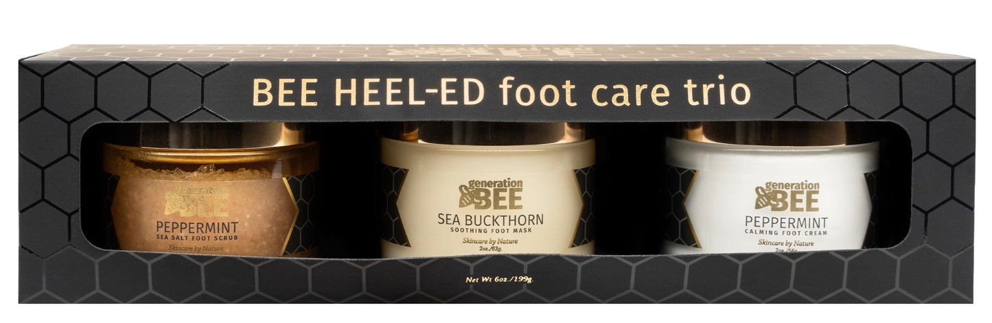 Generation Bee HEEL ED Foot care trio