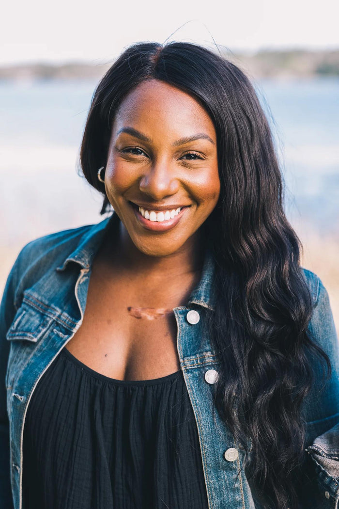 Beautiful woman smiling