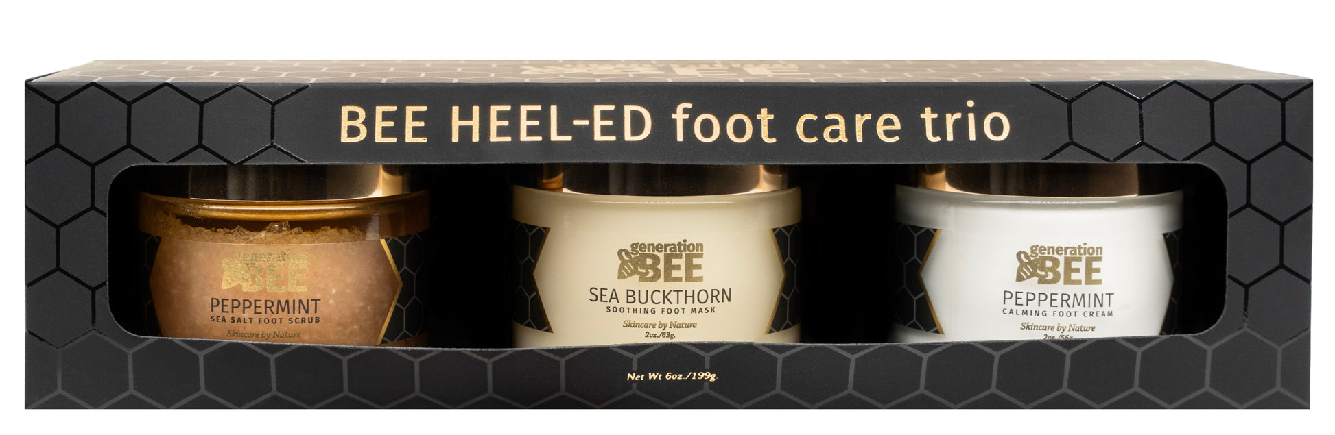 Generation Bee HEEL ED Foot care trio 