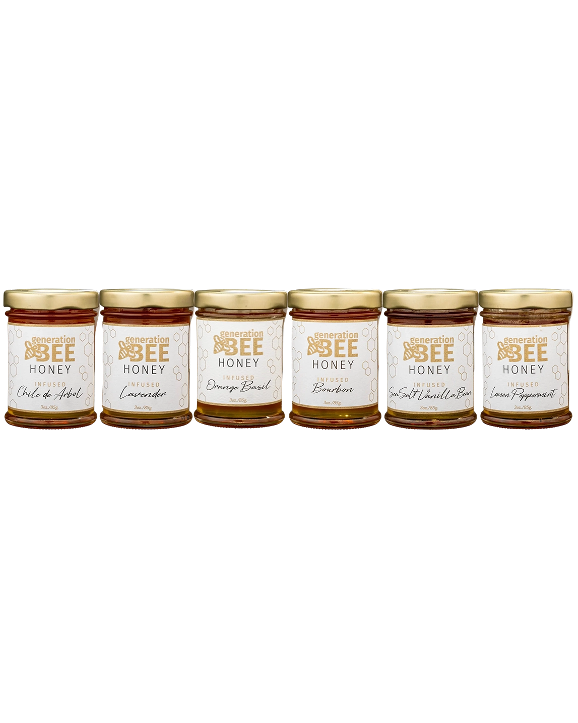 Generation Bee 3oz honey collection