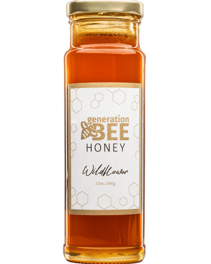  Generation   Bee Wildflower honey 12oz