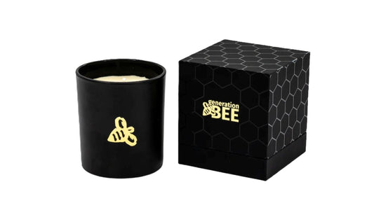 Generation Bee beeswax candle