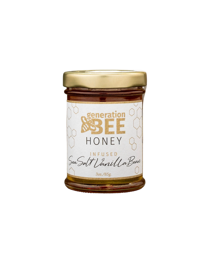 Generation Bee sea salt vanilla bean honey