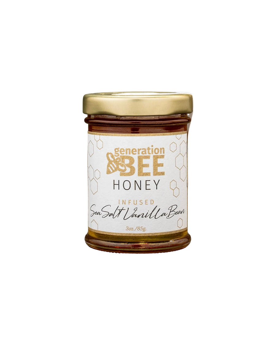 Generation Bee sea salt vanilla bean honey