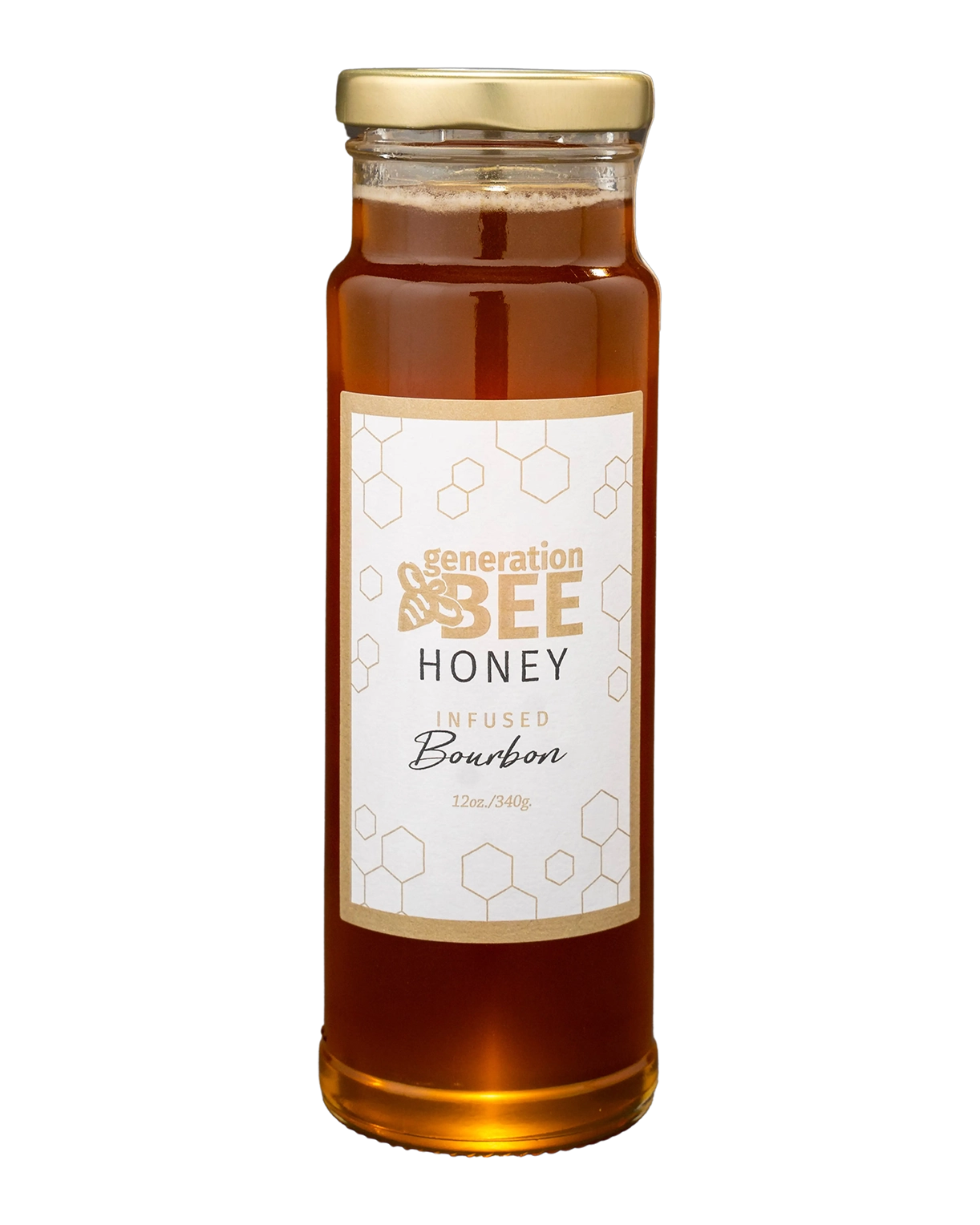 Gourmet Infused Bourbon Honey 12 oz