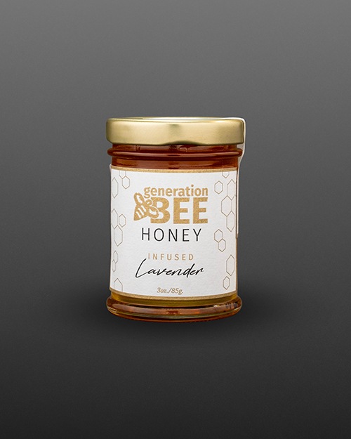 lavender small jar honey Generation Bee