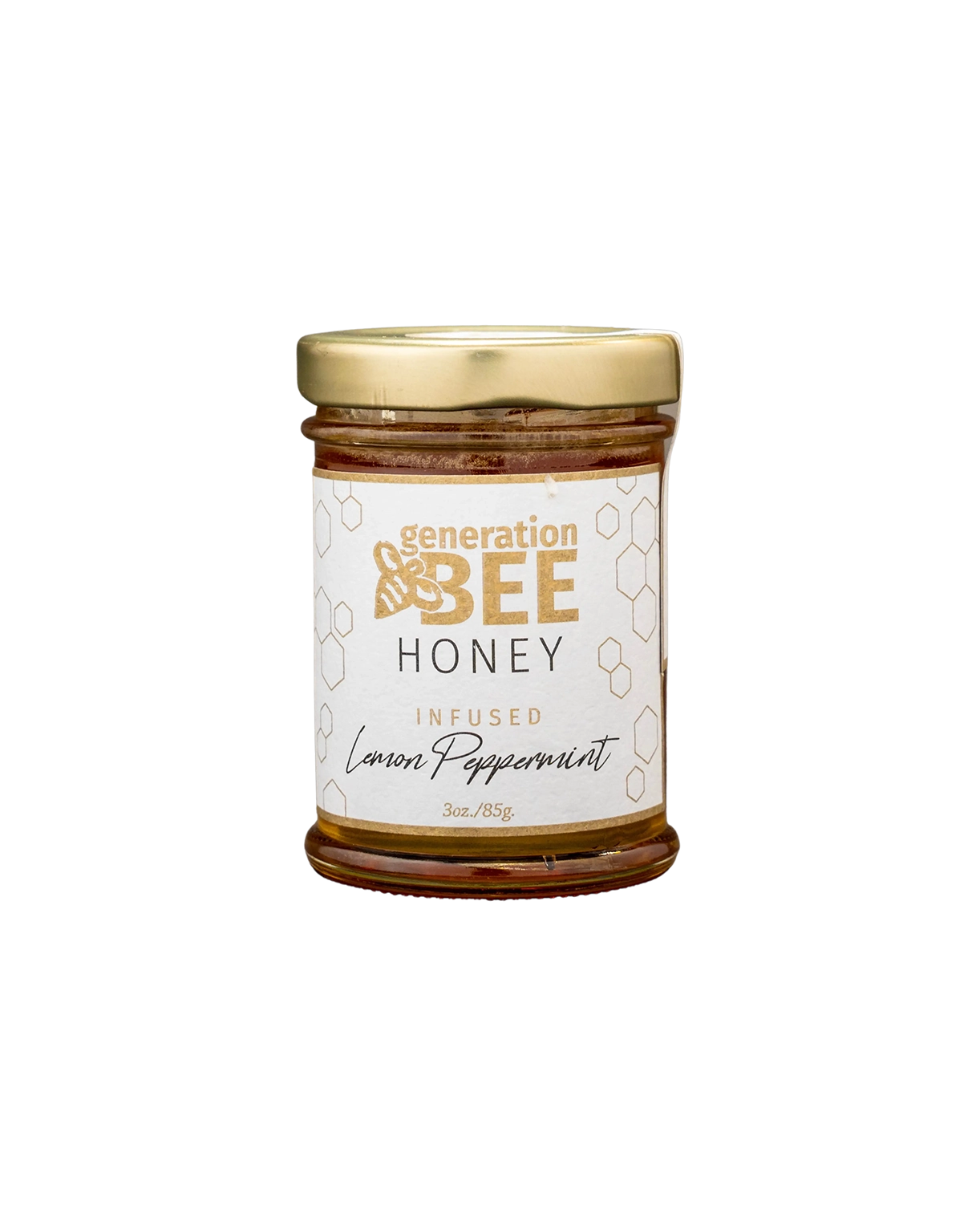 Gourmet Infused Lemon Peppermint Honey 3 oz