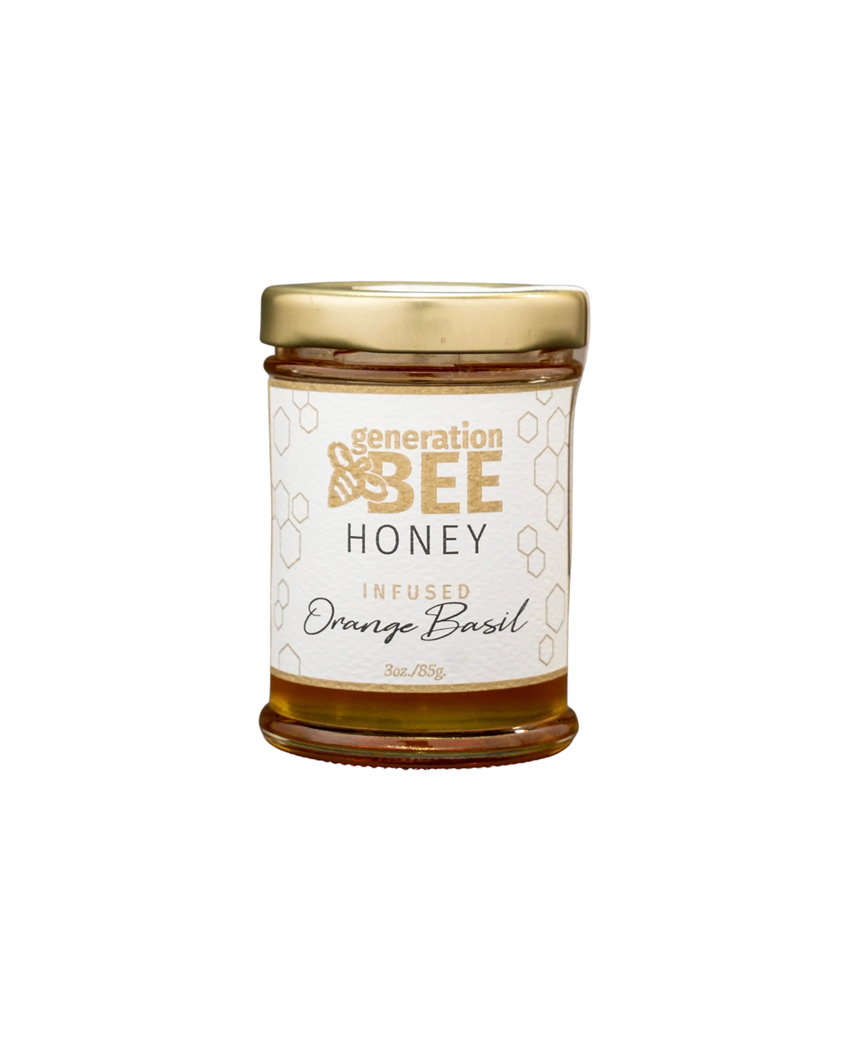 Gourmet Infused Orange Basil Honey 3 oz