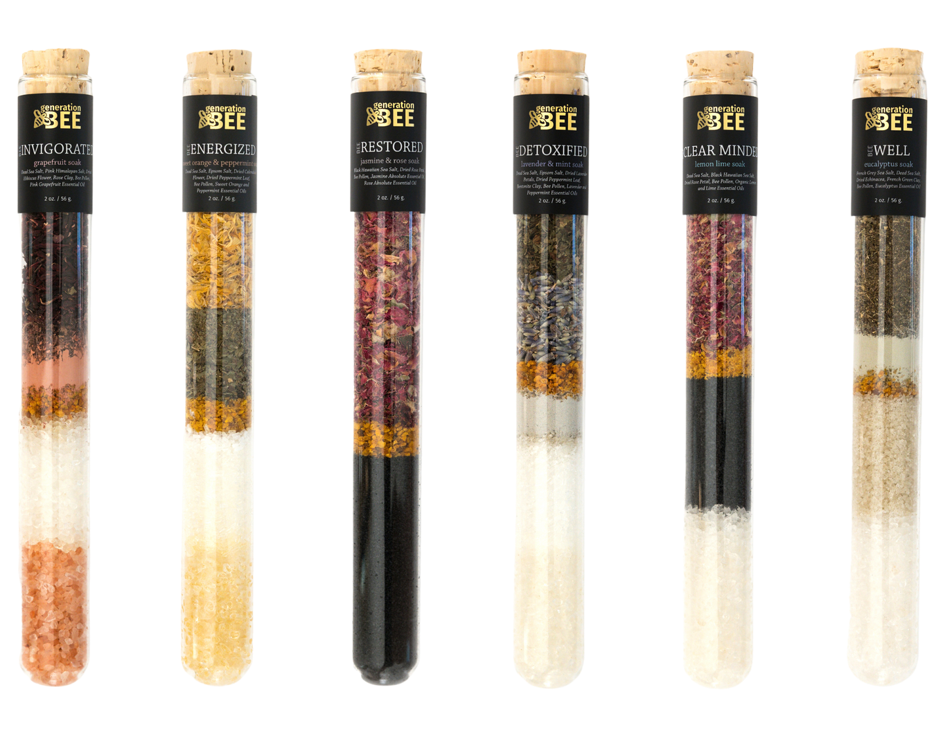 Bee Pollen Soaking Salts