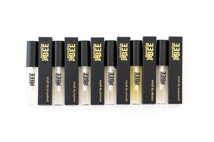Generation Bee A collection of lip gloss tubes 