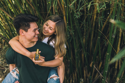 Generation Bee facial oil in the girls hand