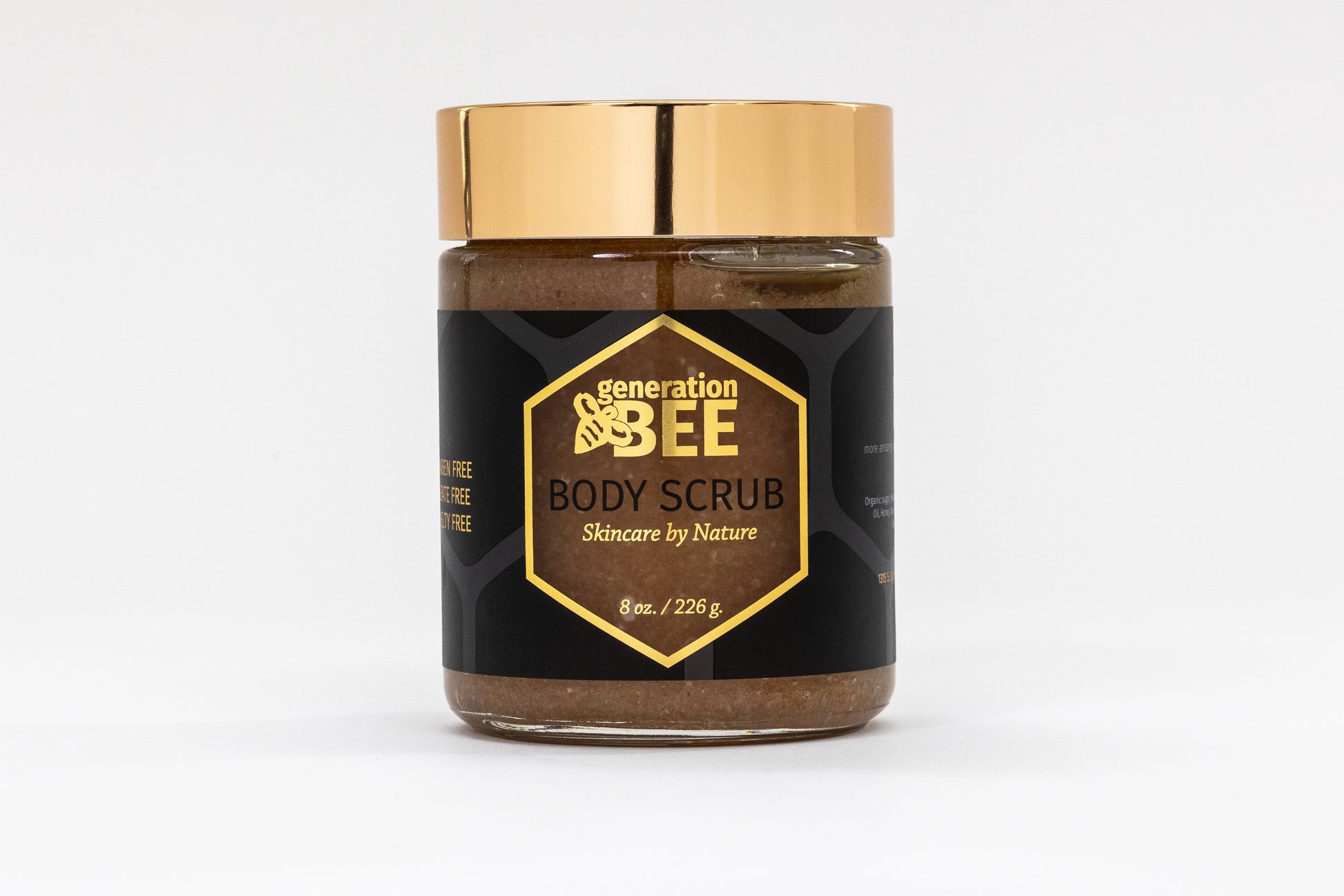Natural Generation Bee body scrub jar