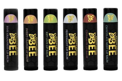 Set of six lip balm tubes with Generation BEE logo